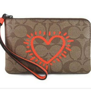 Rare COACH X KEITH HARING Graffiti Wristlet